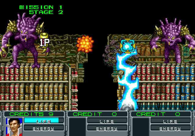 Alien storm sega коды